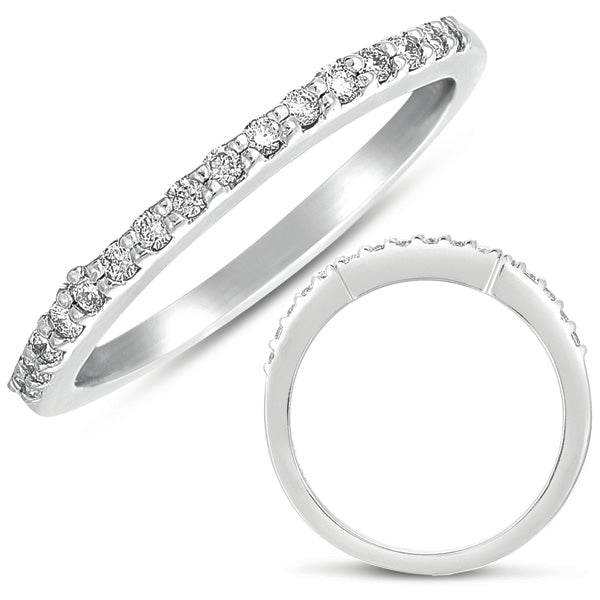 White Gold Wedding Band