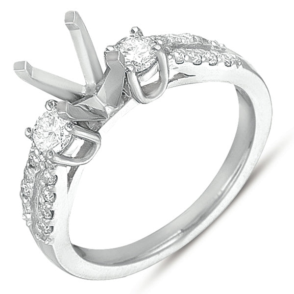 White Gold Engagement Ring
