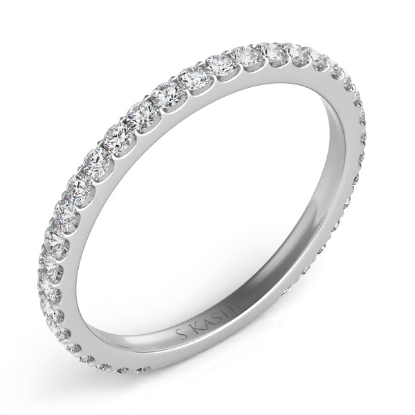 White Gold Matching Band