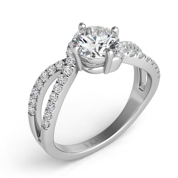 White Gold Engagement Ring
