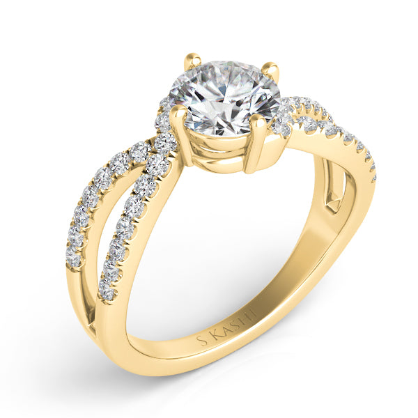 Yellow Gold Engagement Ring