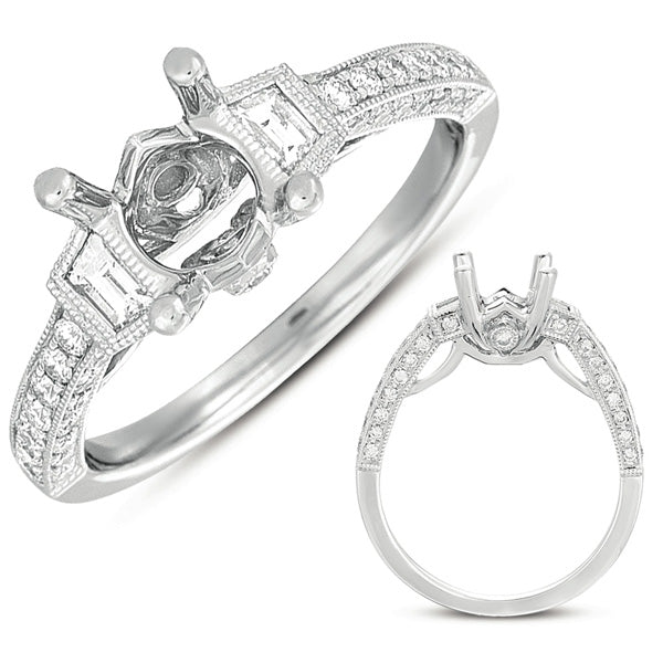 White Gold Engagement Ring