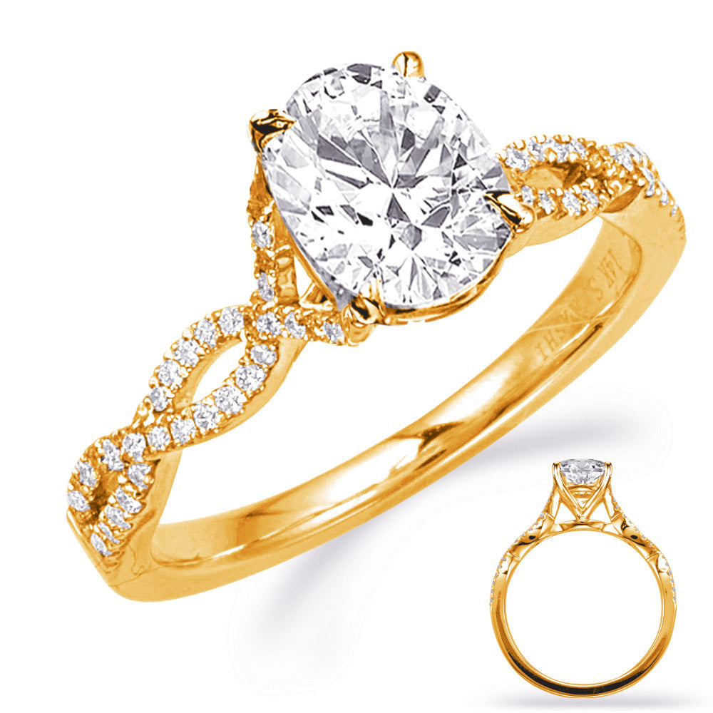 Yellow Gold Engagement Ring