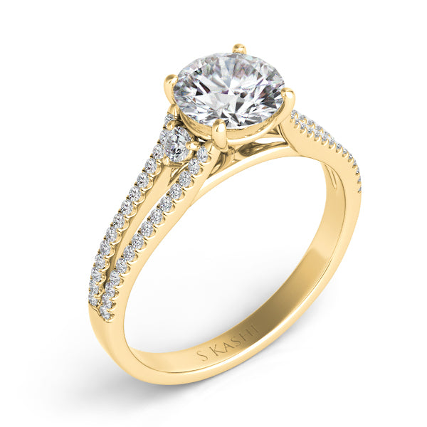Yellow Gold Engagement Ring