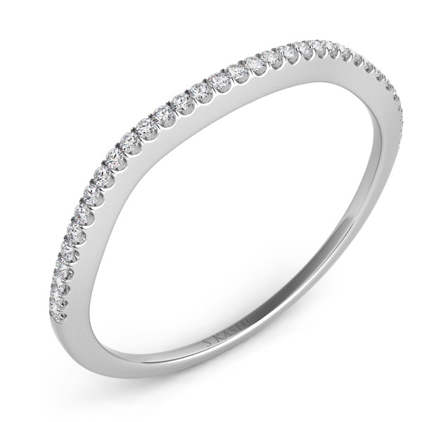 White Gold Matching Band