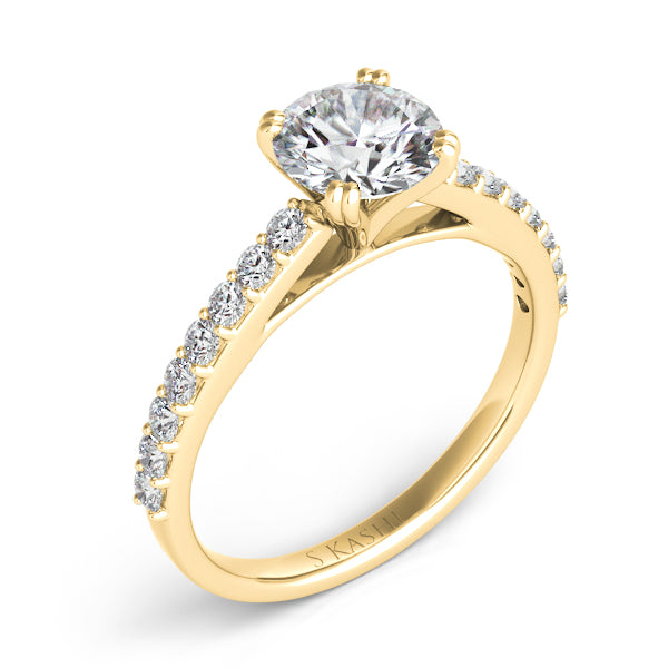 Yellow Gold Engagement Ring