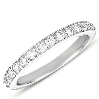 White Gold Matching Band