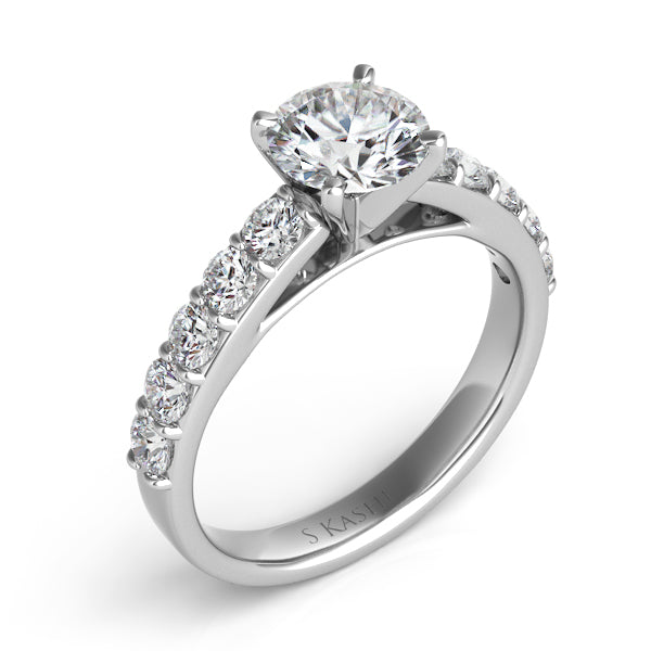 White Gold Engagement Ring