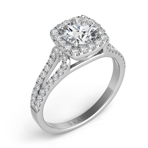 White Gold Engagement Ring