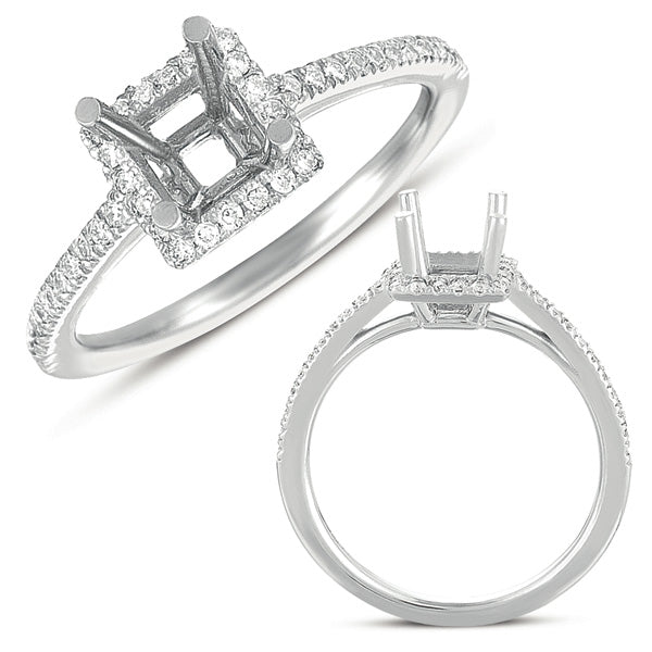 White Gold Engagement Ring