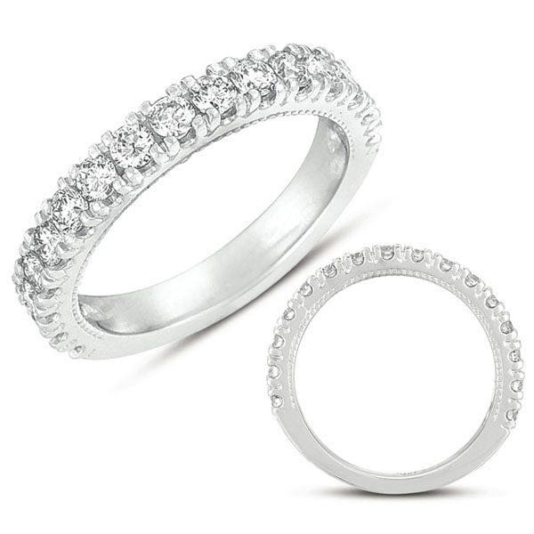 White Gold Wedding Band