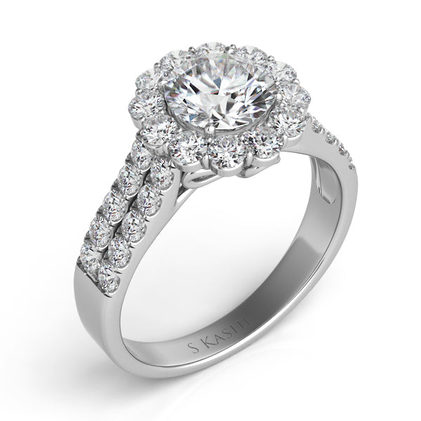 White Gold Engagement Ring