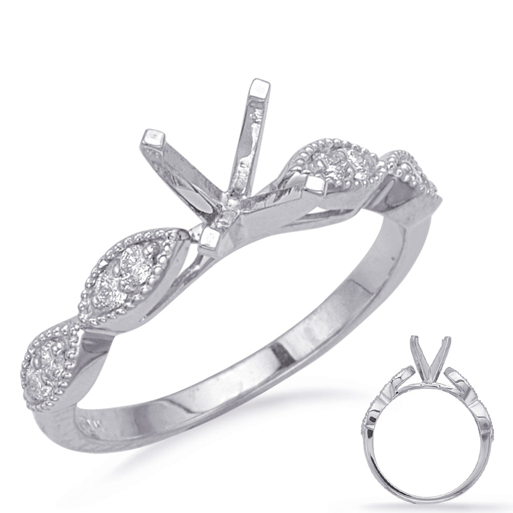 White Gold Engagement Ring
