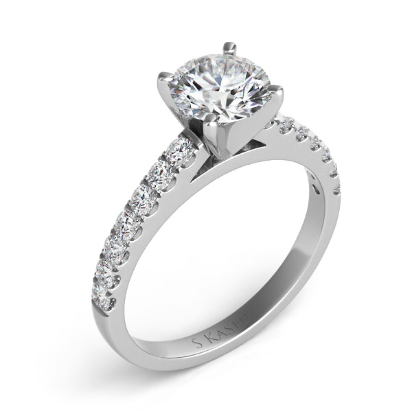White Gold Engagement Ring