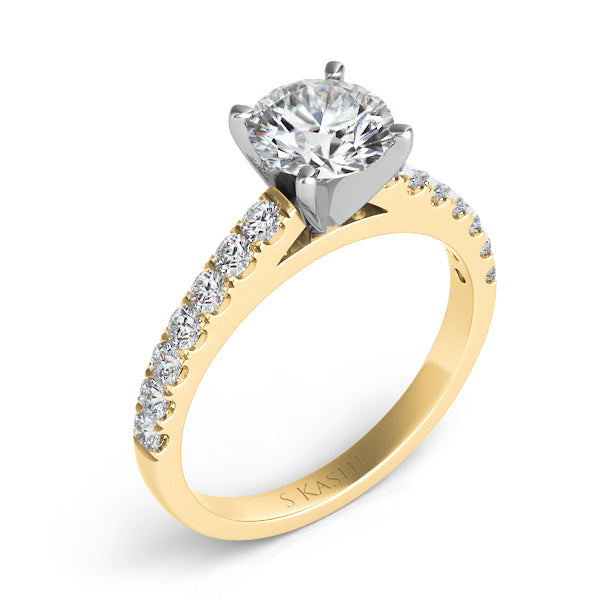 Yellow Gold Engagement Ring