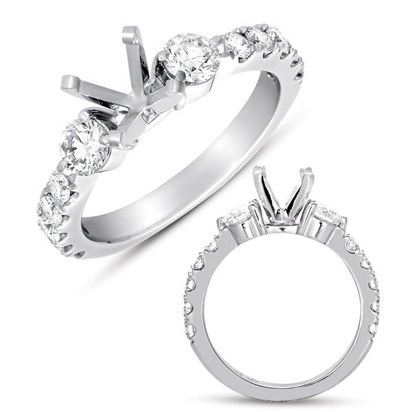 White Gold Engagement Ring