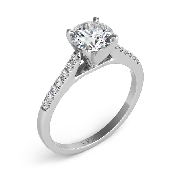 White Gold Engagement Ring