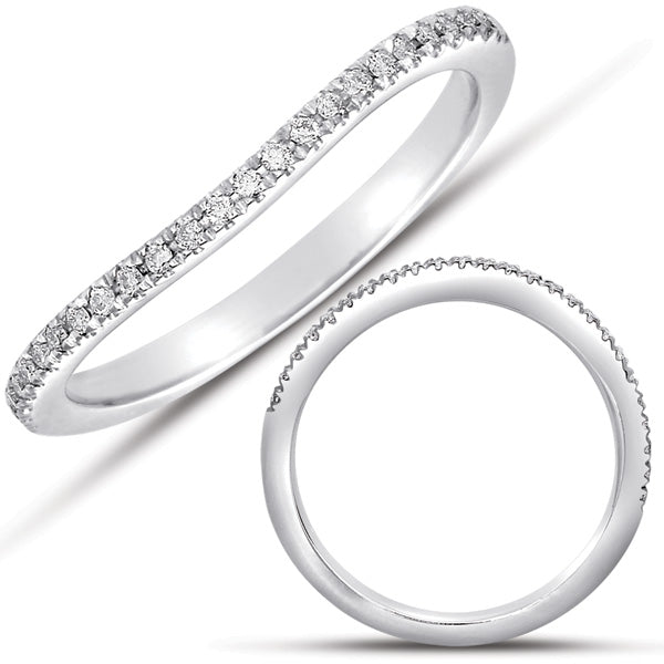 White Gold Matching Band