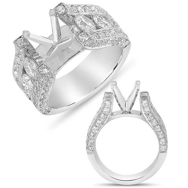 White Gold Engagement Ring