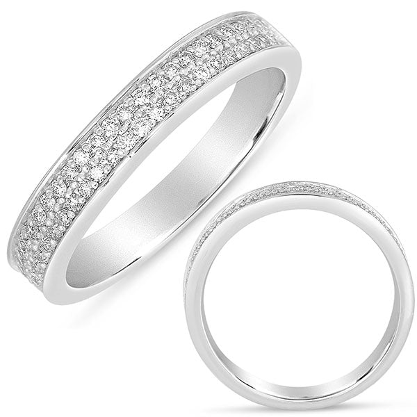 White Gold Wedding Band