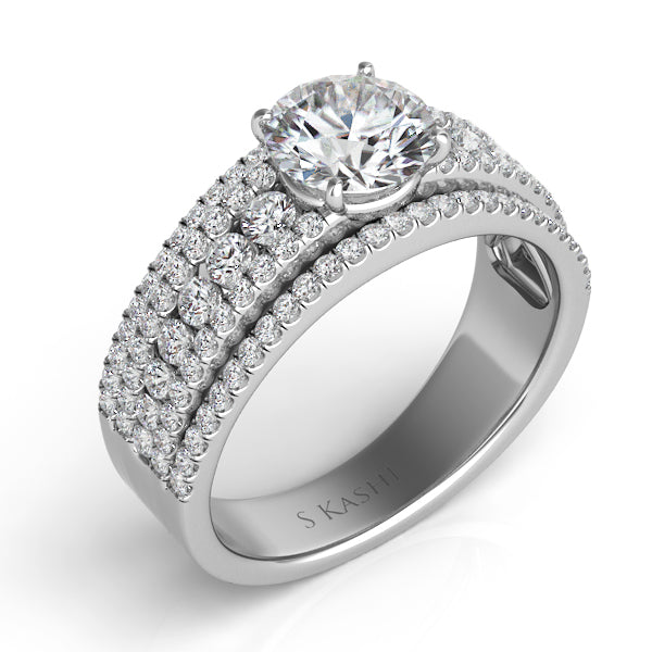 White Gold Engagement Ring