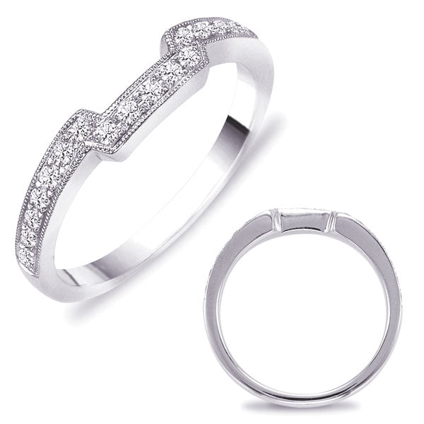 White Gold Wedding Band