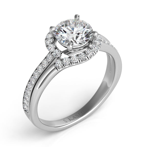 White Gold Engagement Ring