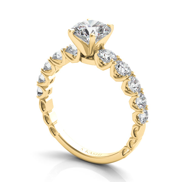 Yellow Gold Engagement Ring