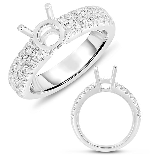 White Gold Engagement Ring