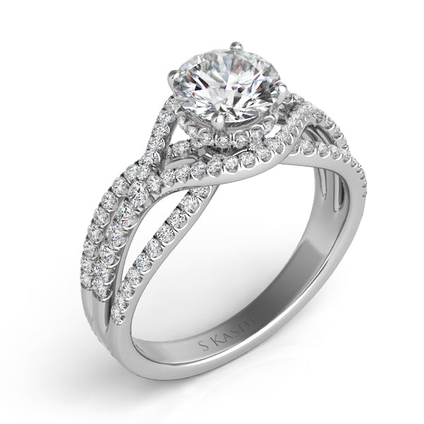 White Gold Engagement Ring