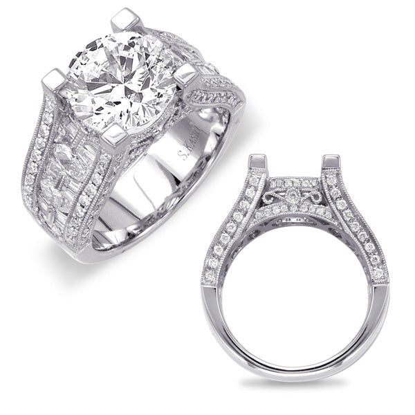White Gold Engagement Ring