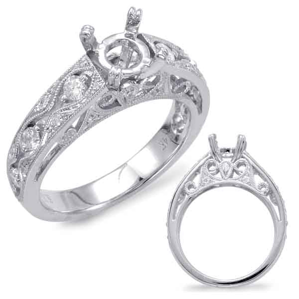 White Gold Engagement Ring