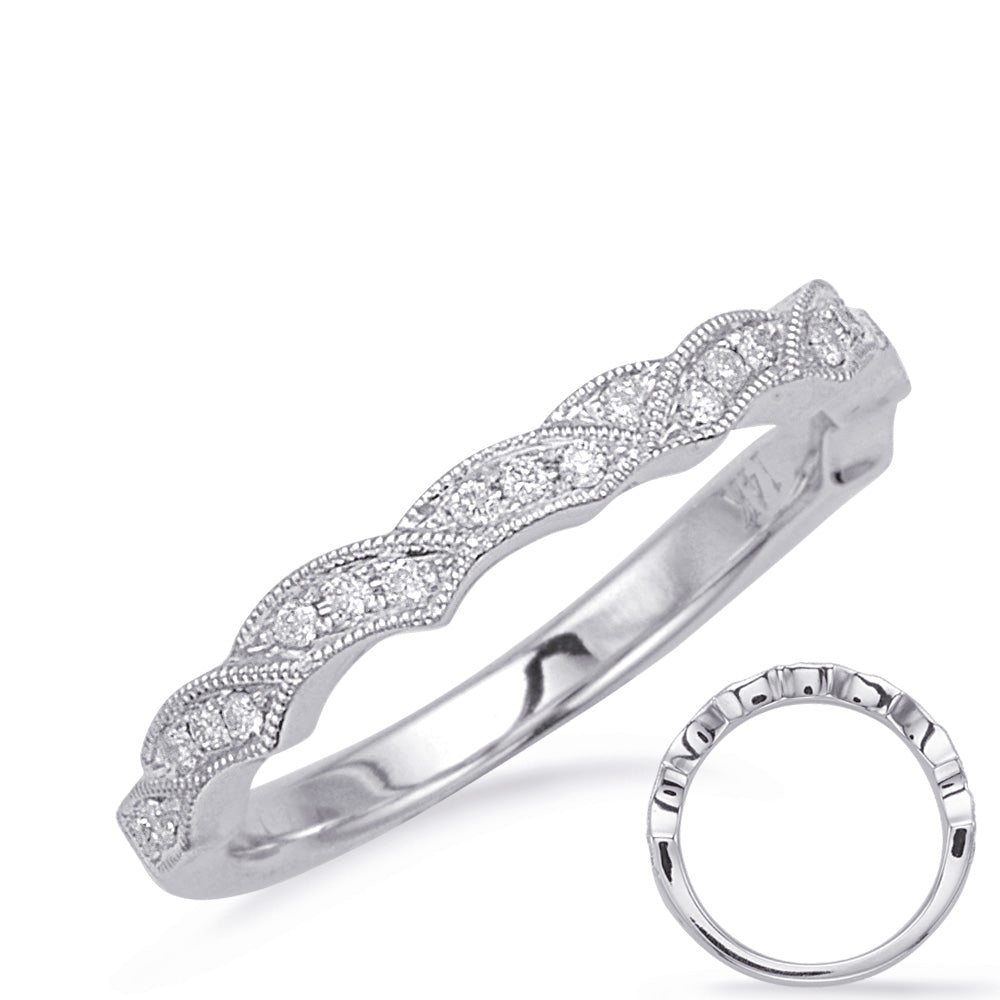 White Gold Matching Band