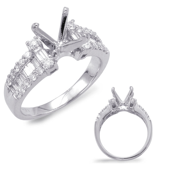 White Gold Engagement Ring