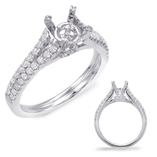 White Gold Engagement Ring