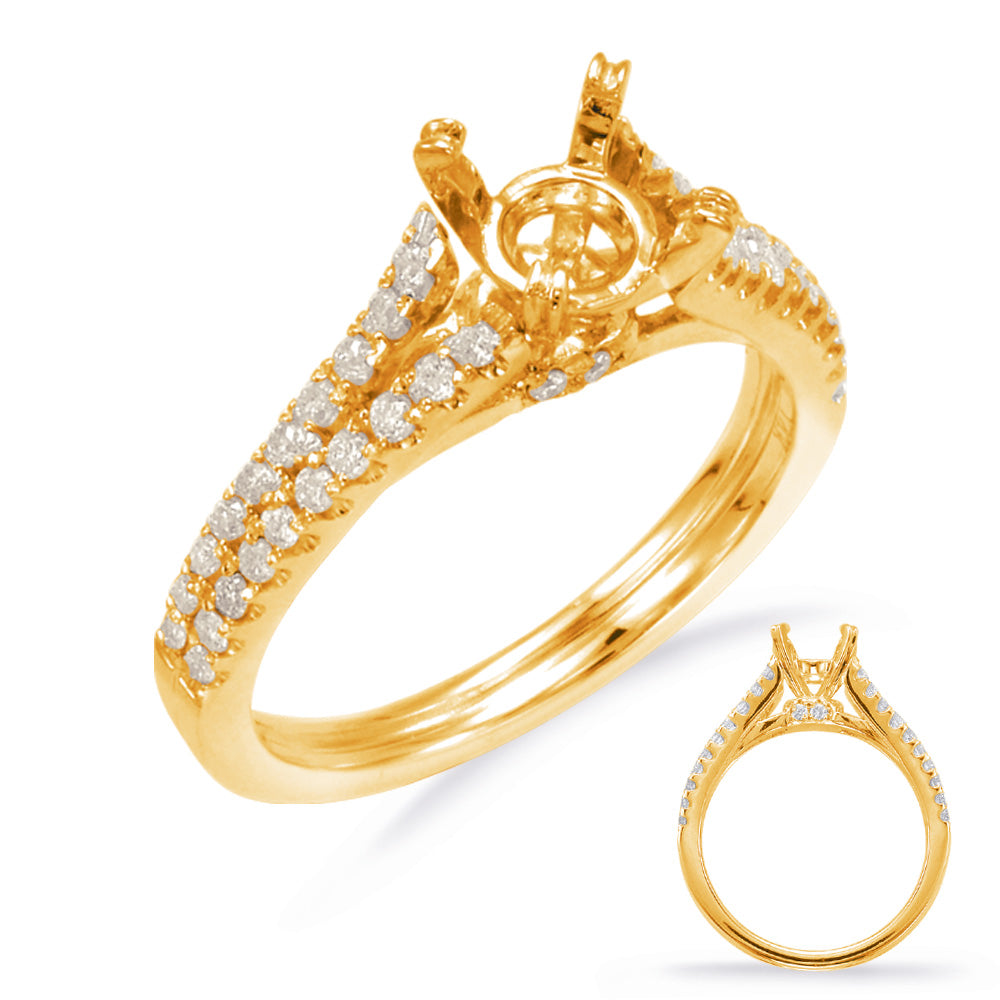 Yellow Gold Engagement Ring