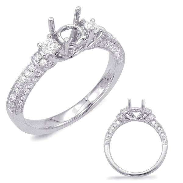 White Gold Engagement Ring