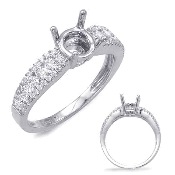White Gold Engagement Ring