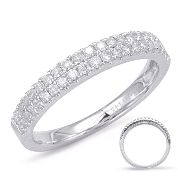 White Gold Matching Band