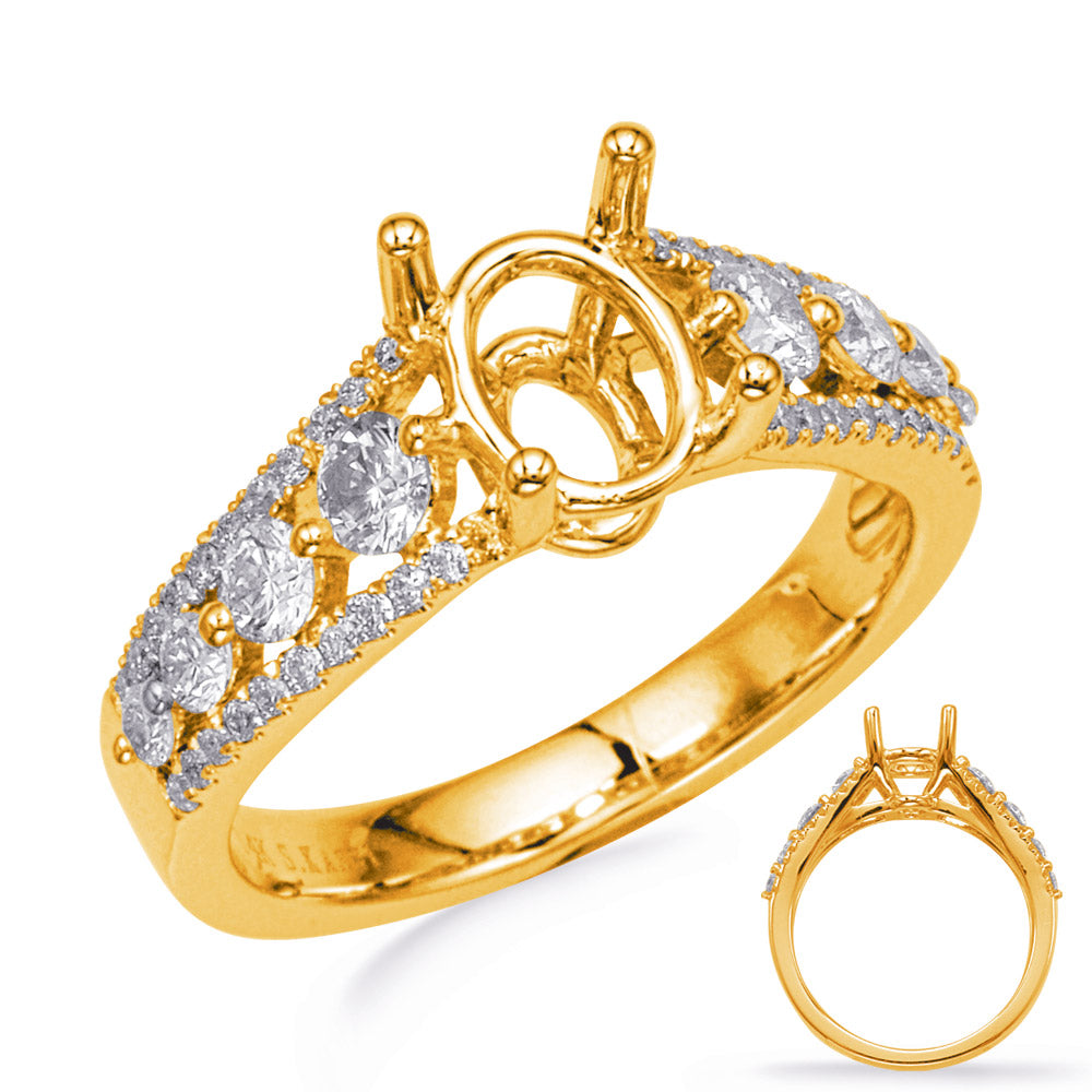 Yellow Gold Engagement Ring