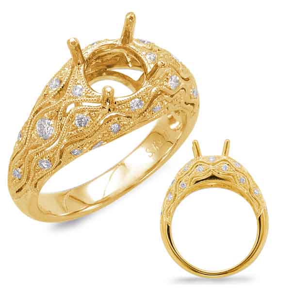 Yellow Gold Engagement Ring