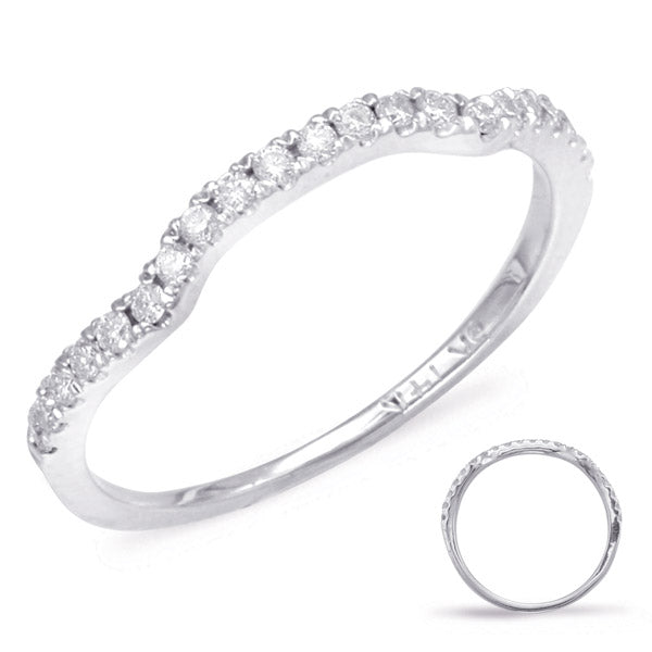 White Gold Matching Band