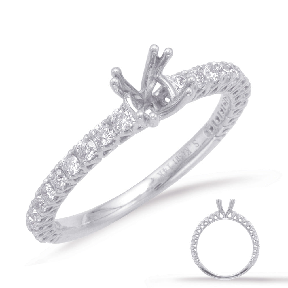White Gold Engagement Ring