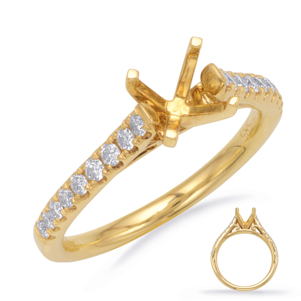 Yellow Gold Engagement Ring