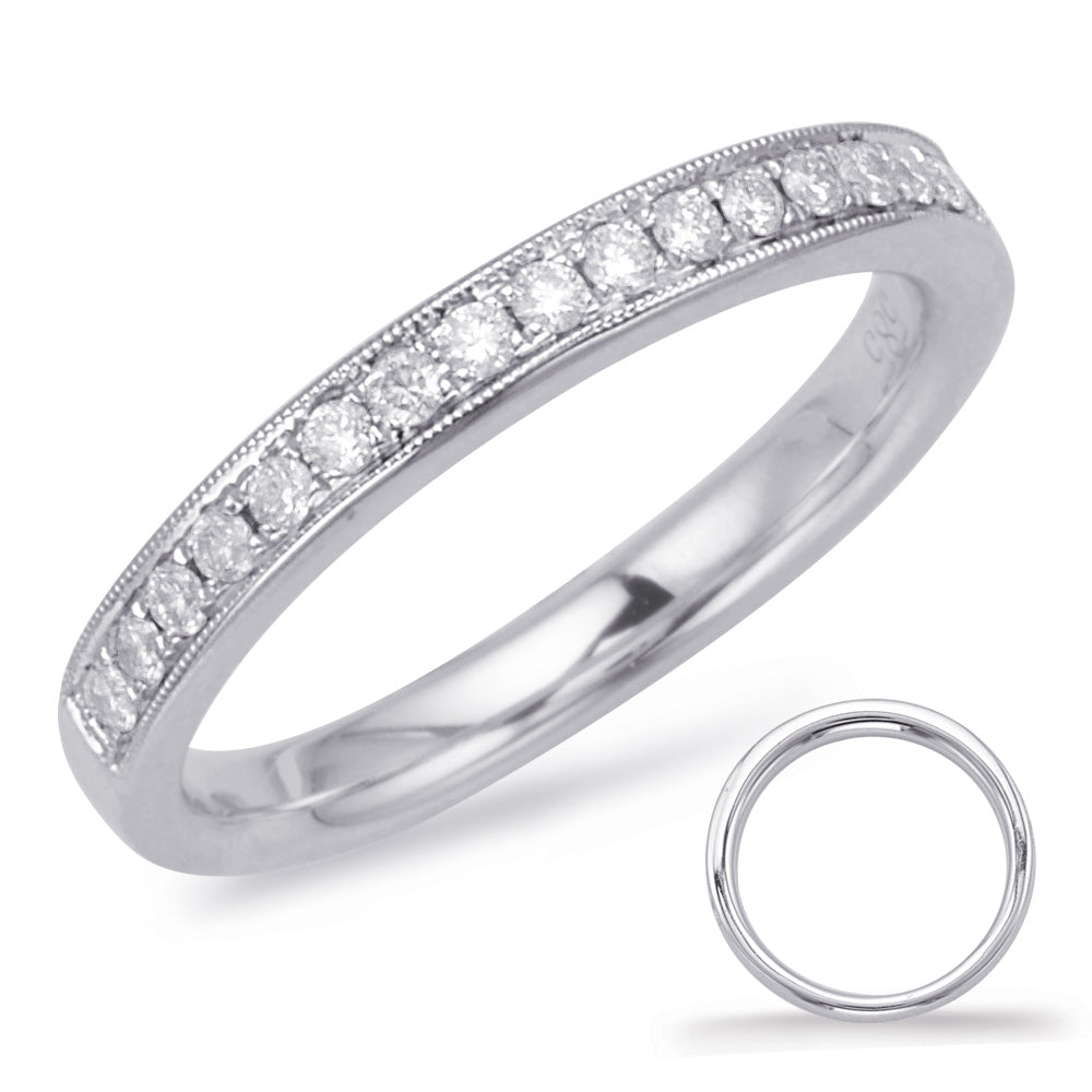 White Gold Matching Band