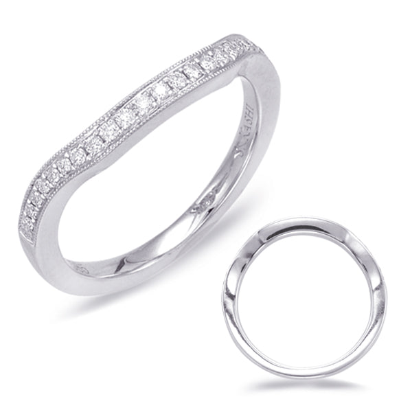 White Gold Matching Band