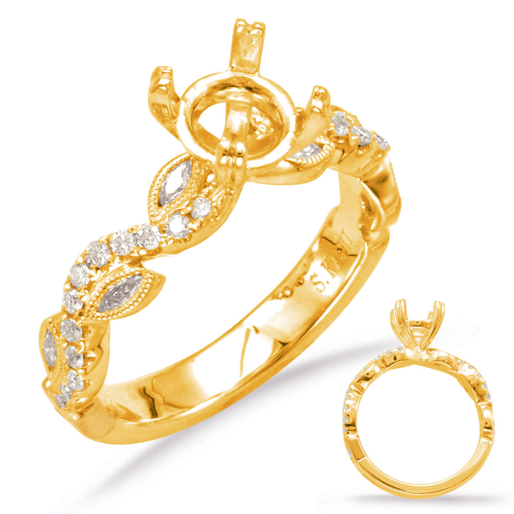 Yellow Gold Engagement Ring