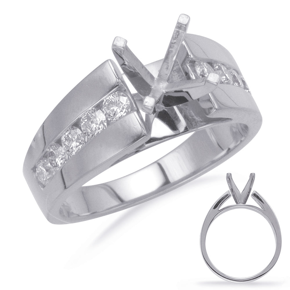 White Gold Engagement Ring