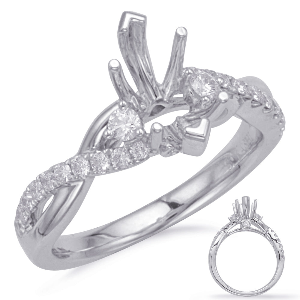 White Gold Engagement Ring