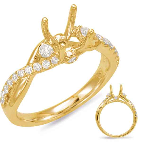 Yellow Gold Engagement Ring